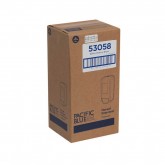 GP Pro 53058 Pacific Blue Manual Hand Soap & Sanitizer Dispenser - White